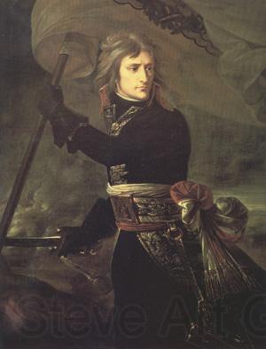 Baron Antoine-Jean Gros Napoleon Bonaparte on the Bridge at Arcole (nn03) Norge oil painting art